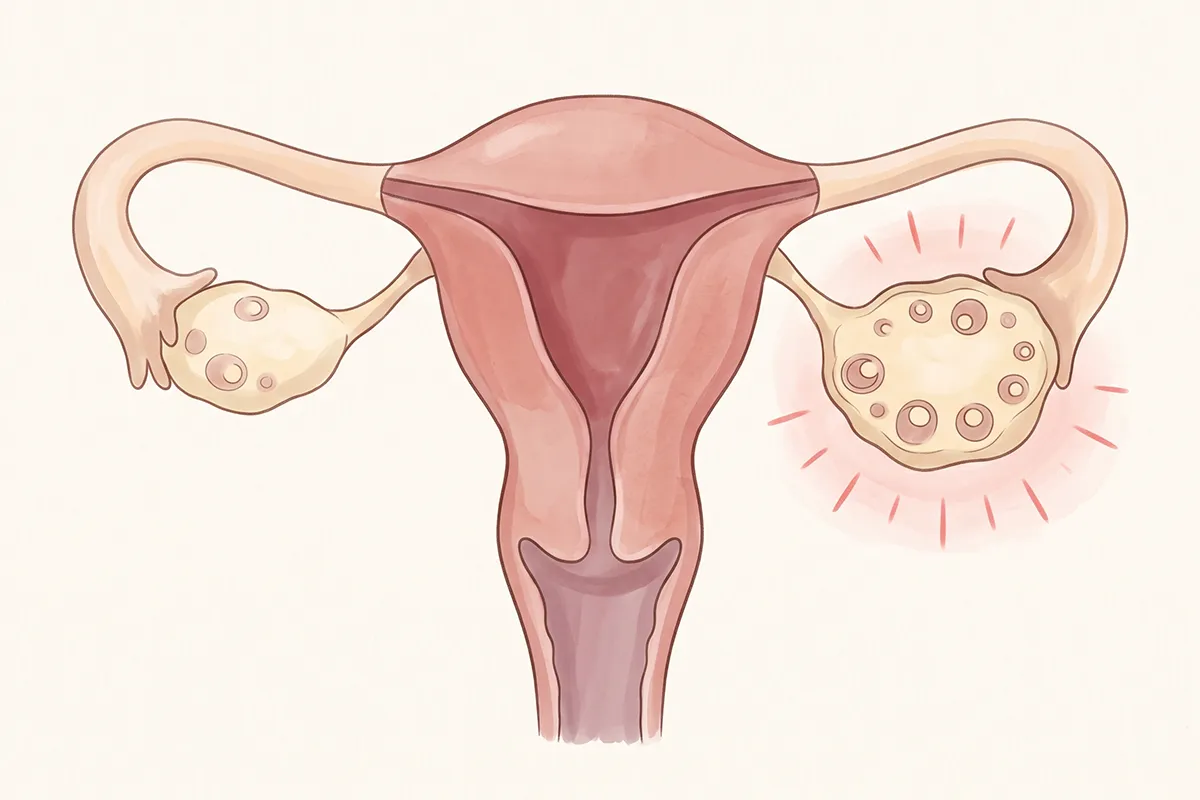 schéma Le Syndrome Ovarien Métabolique PolyEndocrinien (SOMP)